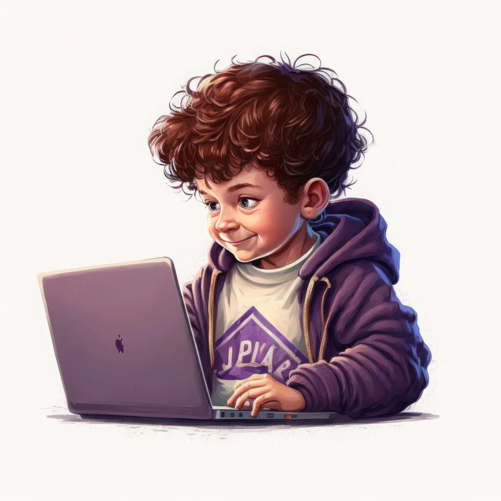 finmipt happy boy in the purple sweater is staring intently int 5bd05945 b000 40f6 a831 031b47361db8 topaz enhance faceai result